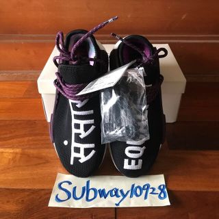 アディダス(adidas)のadidas PW HUMAN RACE NMD HOLI BLACK 22.5(スニーカー)