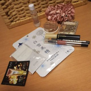 マキアージュ(MAQuillAGE)の値下げ☆送料無料 MAQuillAGEなど合計10点｡２､３度使用｡中古。(その他)