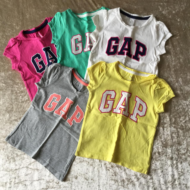 GAP(ギャップ)のGAP ☆ Tシャツ 5点おまとめ キッズ/ベビー/マタニティのキッズ服男の子用(90cm~)(Tシャツ/カットソー)の商品写真