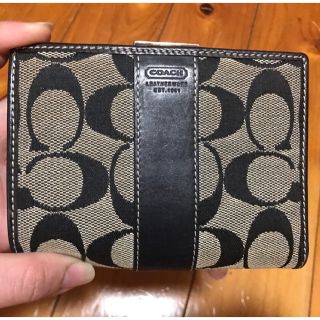 コーチ(COACH)のCOACH 二つ折り財布 がま口(財布)