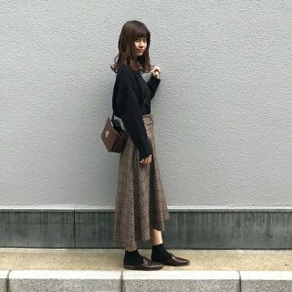 アダムエロぺ ローファー ひざ丈スカートの通販 3点 | Adam et Rope'の アダムエロぺ ローファー ひざ丈スカートの通販 3点 | Adam et Rope'の
