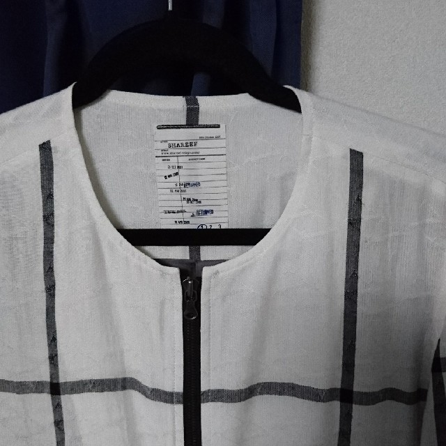 SHAREEF×STUDIOUS NO COLLAR BLOUSON