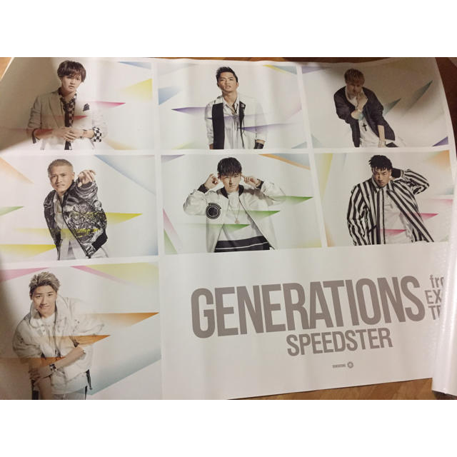 GENERATIONS(ジェネレーションズ)のGENERATIONS ポスター 即購入可 エンタメ/ホビーのタレントグッズ(男性タレント)の商品写真