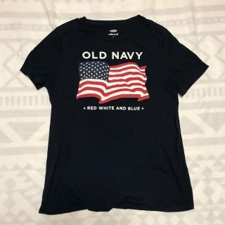 オールドネイビー(Old Navy)のオールドネイビー アメリカンフラッグTシャツ(Tシャツ(半袖/袖なし))