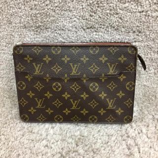 ルイヴィトン(LOUIS VUITTON)のルイヴィトン クラッチバッグ  レザー Monogram(クラッチバッグ)