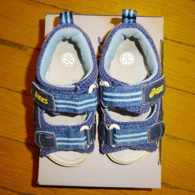 asics(アシックス)のasics　サンダル　１４cm キッズ/ベビー/マタニティのベビー靴/シューズ(~14cm)(サンダル)の商品写真