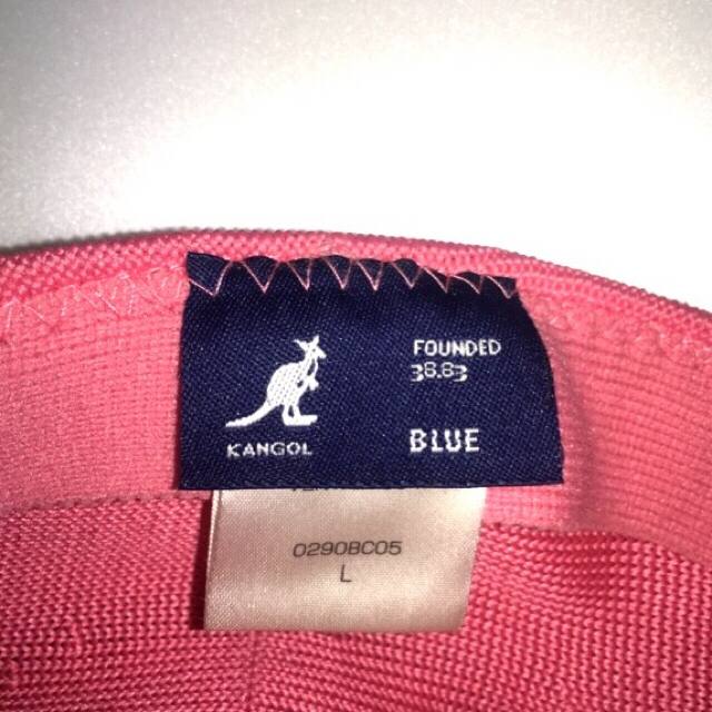 KANGOL(カンゴール)の【KANGOL】ハンチング メッシュ素材 ピンク レディースの帽子(ハンチング/ベレー帽)の商品写真