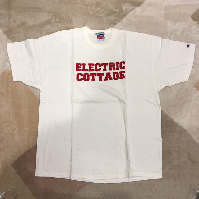 GOODENOUGH(グッドイナフ)のElectric Cottage×ChampionベースT/デッドストック値下げ メンズのトップス(Tシャツ/カットソー(半袖/袖なし))の商品写真