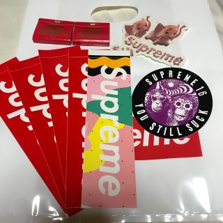 シュプリーム(Supreme)のsupreme  17ss  ステッカー×8インセンスマッチ×2(ノベルティグッズ)