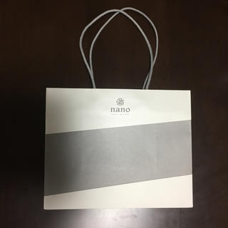 ナノユニバース(nano・universe)のナノユニバース 紙袋(ショップ袋)