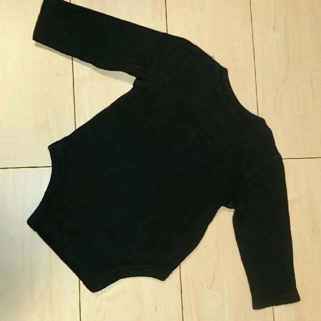 babyGAP(ベビーギャップ)の80 babygap ロンパース ワッフル素材 キッズ/ベビー/マタニティのベビー服(~85cm)(ロンパース)の商品写真