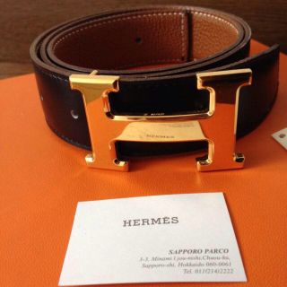 エルメス(Hermes)のエルメス正規品ゴールドベルト(ベルト)