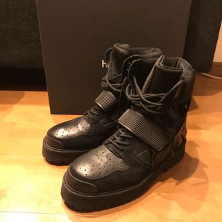 バレンシアガ(Balenciaga)のhood by air avalanche boots off-white(ブーツ)