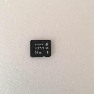 プレイステーションヴィータ(PlayStation Vita)のPSVITA 16GB メモリーカード(携帯用ゲーム機本体)