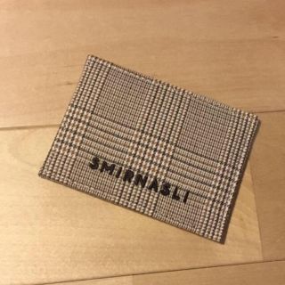 サミールナスリ(SMIR NASLI)の未使用◉smir nasli サミーナスリー コンパクトミラーケース(名刺入れ/定期入れ)