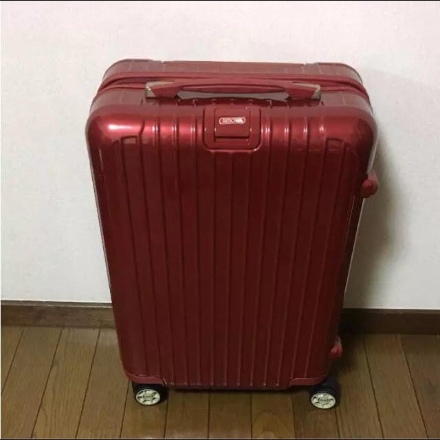 特価】 RIMOWA 新品 RIMOWA リモワ サルサデラックス オリエンタルレッド 32L スーツケース/キャリーバッグ 