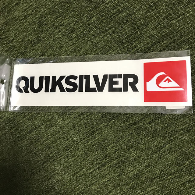 QUIKSILVER(クイックシルバー)のクイックシルバー ステッカー スポーツ/アウトドアのスポーツ/アウトドア その他(サーフィン)の商品写真