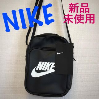 ナイキ(NIKE)のナイキ ショルダーバック 再入荷 ブラック 新品 タグ付き 送料込み(ショルダーバッグ)