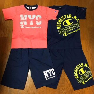 チャンピオン(Champion)のチャンピオン ロット Tシャツ ハーフパンツ 上下3点 セット(Tシャツ/カットソー)