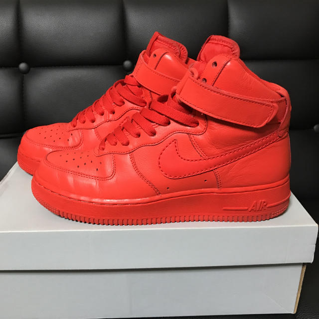 NIKE(ナイキ)のWMNS AIR FORCE 1 HIGH [X-GIRL] 25.5cm レディースの靴/シューズ(スニーカー)の商品写真