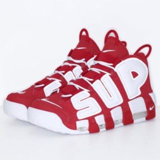 ナイキ(NIKE)のSupreme × NIKE Air More Uptempo 'Red'  (スニーカー)