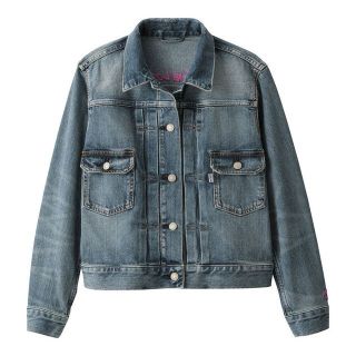 キムジョーンズ(KIM JONES)の新品 送込 KIM JONES GU WOMEN デニムジャケット S Gジャン(Gジャン/デニムジャケット)