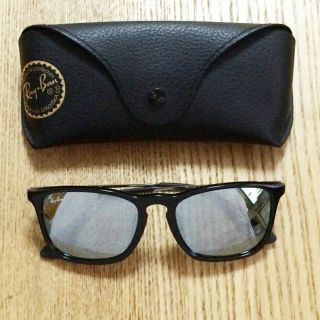 レイバン(Ray-Ban)の
美品 レイバンサングラス クリス シルバーミラーレンズ RB4181(サングラス/メガネ)