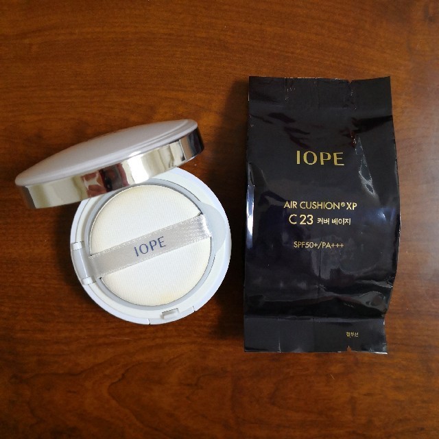 IOPE(アイオペ)のアイオペ(IOPE) エアクッション XP C23 (カバーベージュ) コスメ/美容のベースメイク/化粧品(ファンデーション)の商品写真