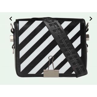 オフホワイト(OFF-WHITE)の【新品 未使用】OFF-WHITE DIAG SQUARE BINDERCLIP(ショルダーバッグ)