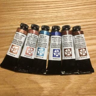 ユキ様専用　Daniel Smith透明水彩　15ml×6色(絵の具/ポスターカラー)