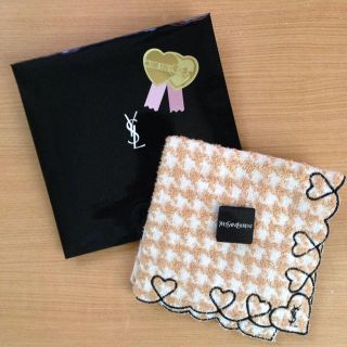 サンローラン(Saint Laurent)の新品 イヴサンローラン タオルハンカチ(ハンカチ)