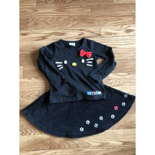 キットソン(KITSON)のロンT スカート 子供服 kitson HellokItty ハローキティ(Tシャツ/カットソー)