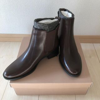 ビームス(BEAMS)のZOZOTOWN 購入 piedi nudi レザー サイドゴアブーツ(ブーツ)