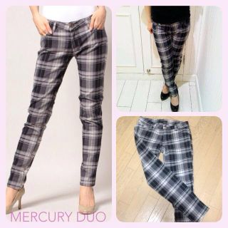 マーキュリーデュオ(MERCURYDUO)のMERCURY DUO♡チェックパンツ(カジュアルパンツ)