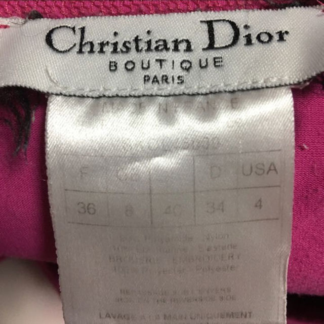 Christian Dior(クリスチャンディオール)のChristian Dior ノースリーブ レディースのトップス(その他)の商品写真