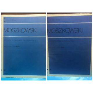 モシュコフスキー15の練習曲のみ出品です・　売り切れ→20の小練習曲(クラシック)