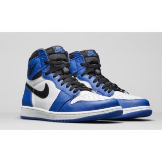 jordan 1 og game royal white 28センチ(スニーカー)