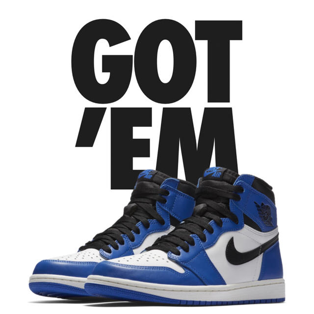 NIKE(ナイキ)のNIKE AIR JORDAN 1 GAME ROYAL メンズの靴/シューズ(スニーカー)の商品写真