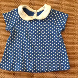 プチバトー(PETIT BATEAU)のプチバトー☆半袖トップス12m(Ｔシャツ)