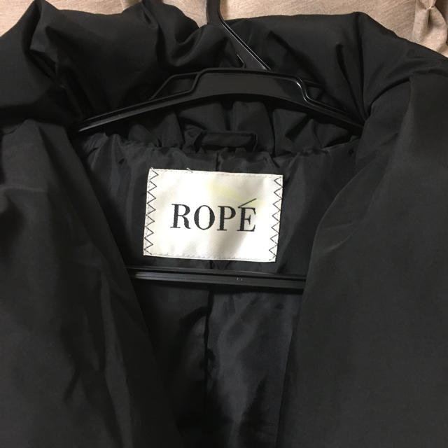 ROPE’(ロペ)のROPE 黒 コート レディースのジャケット/アウター(ダウンコート)の商品写真