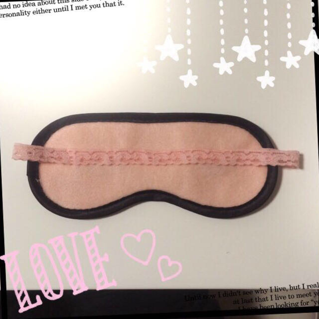 ドール♡ガーリーアイマスク♡♡♡ レディースのファッション小物(サングラス/メガネ)の商品写真