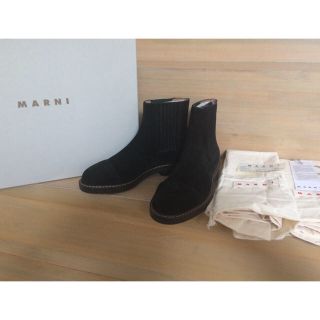 マルニ(Marni)の新品未使用！marniマルニブーツシューズサイドゴア(ブーツ)