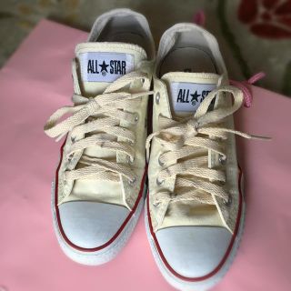 コンバース(CONVERSE)のコンバース 24センチ  オフホワイト(スニーカー)