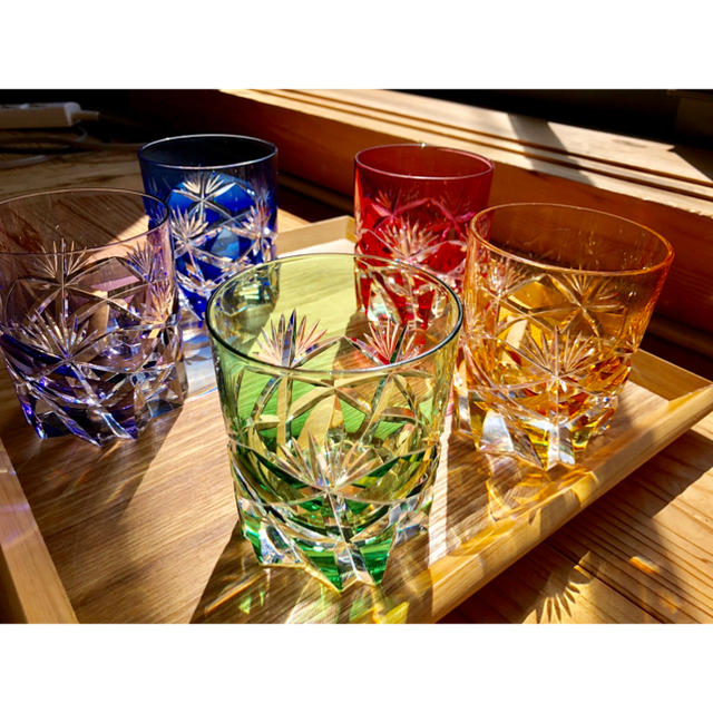 切子グラス5色セットの通販 By Emi S Shop ラクマ