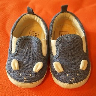 ベビーギャップ(babyGAP)のちーた様専用★babyGAP ベビーシューズ 18-24m バニー(スリッポン)