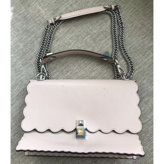 フェンディ(FENDI)の薄い難有り  フェンディ  キャナイ ピンクベージュ 春色 バック(ショルダーバッグ)