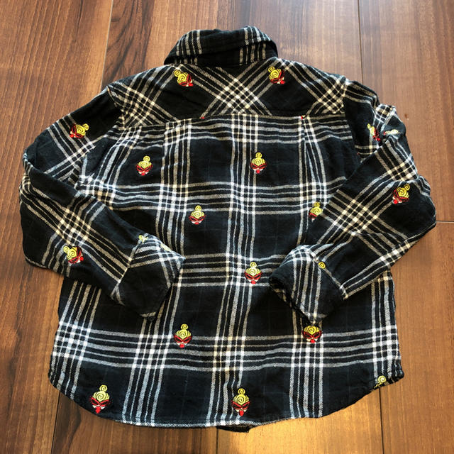 HYSTERIC MINI(ヒステリックミニ)のネルシャツ キッズ/ベビー/マタニティのキッズ服男の子用(90cm~)(ジャケット/上着)の商品写真