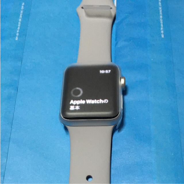 Apple Watch(アップルウォッチ)のApple Watch Series 3 38mm GPS 新品未使用 メンズの時計(腕時計(デジタル))の商品写真