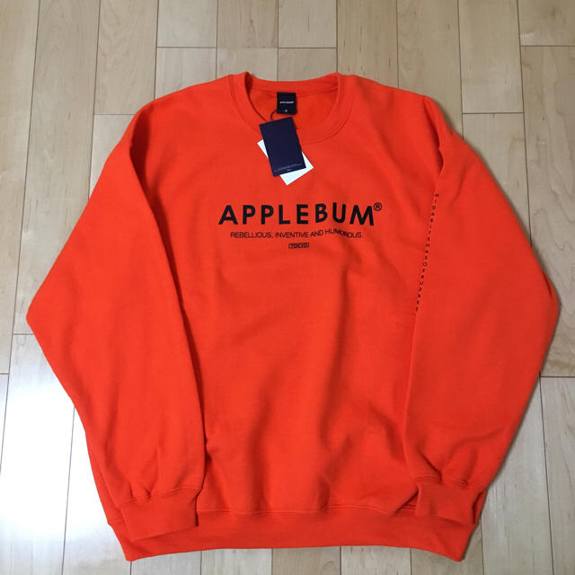 APPLEBUM(アップルバム)のApplebum cube logo crew sweat XL タグ付き新品 メンズのトップス(スウェット)の商品写真