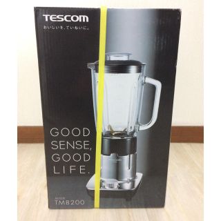 テスコム(TESCOM)のテスコム TESCOMジュースミキサー TM8200 新品(ジューサー/ミキサー)